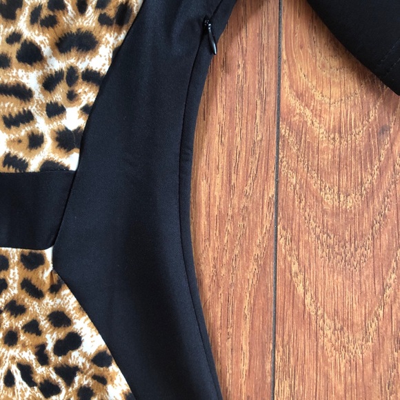Leopard Print Dress - Picture 3 of 4